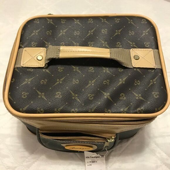 Vintage Alfa Travelgear makeup overnight Amazon travel bag nwt‎ - Picture 3 of 9